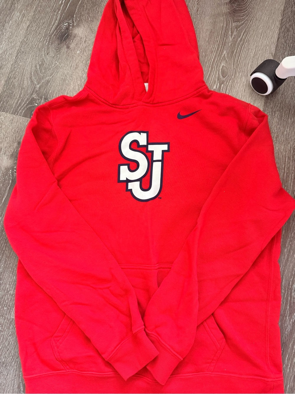 Nike Red St. John’s Logo Hoodie